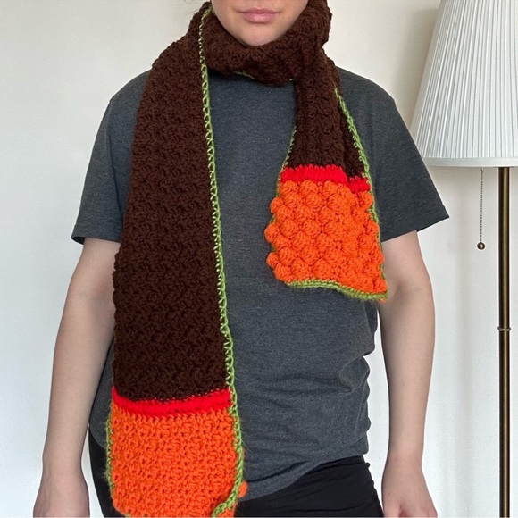 3/50$ (Handmade) Colorful scarf / Long wool scarf - Picture 10 of 10